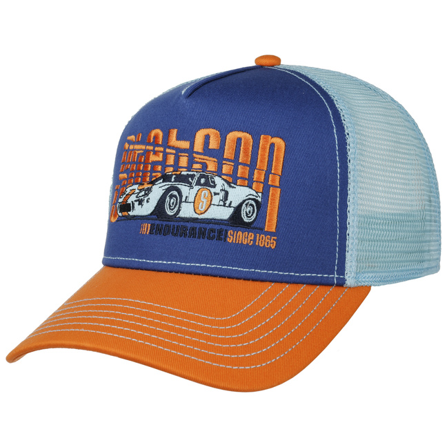 Casquette Snapback BASF Urethane Specialties - Maille Bleue Et Blanche - Visière - Occasion